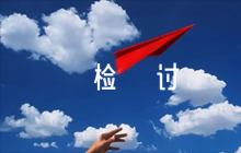 黨員干部檢討書范文七篇